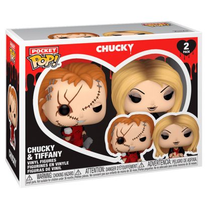 Pocket POP 2 figures pack Chucky & Tiffany Valentine - Image 2