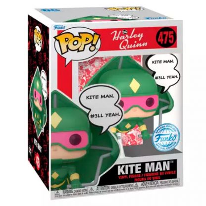 POP figure Deluxe DC Comics Harley Quinn Kite Man Exclusive - Image 2