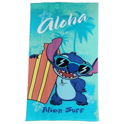 Disney Stitch microfibre beach towel