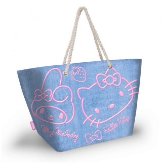 Hello Kitty Denim beach bag