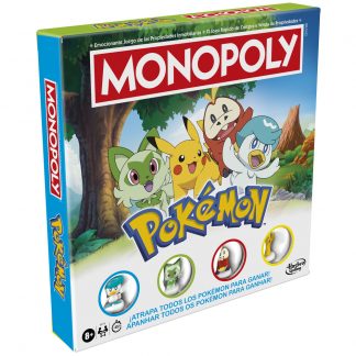 Spanish Monopoly Pokemon board game