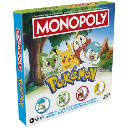 Spanish Monopoly Pokemon board game