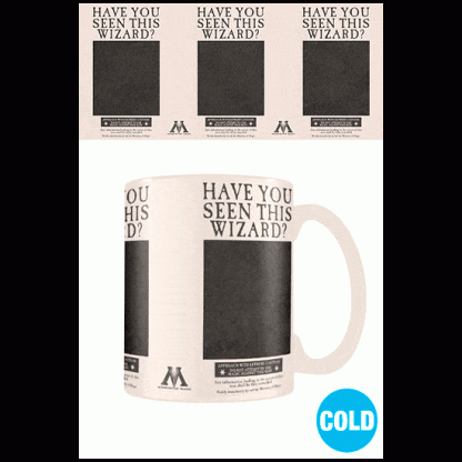 Harry Potter Wanted Sirius Black heat change mug