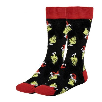 Grinch pack 3 adult socks - Image 2