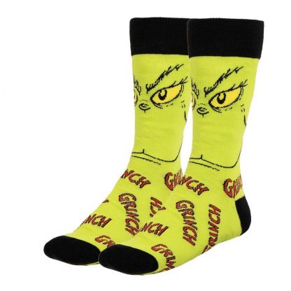 Grinch pack 3 adult socks - Image 3