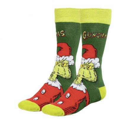 Grinch pack 3 adult socks - Image 4