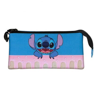 Disney Stitch Cake triple pencil case - Image 3