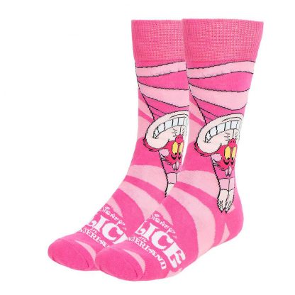 Disney Alice in Wonderland pack 3 assorted adult socks - Image 4