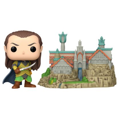 POP figure Town The Lord of the Rings Lord Elrond with Rivendell - Image 2