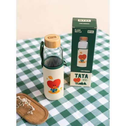 BT21 Tata glass bottle 500ml - Image 2