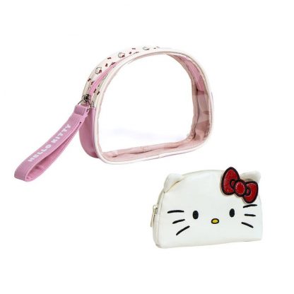 Hello Kitty 2 vanity case travel set - Image 2