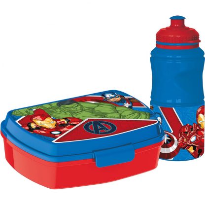 Marvel Avengers lunch box + sports bottle set - Image 2