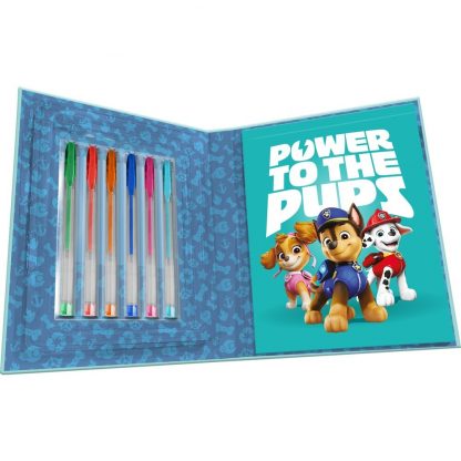 Paw Patrol Activity notebook + 6 gel pens - Image 2