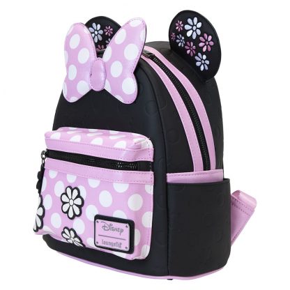 Loungefly Disney Minnie Floral Rock the Dots backpack - Image 7