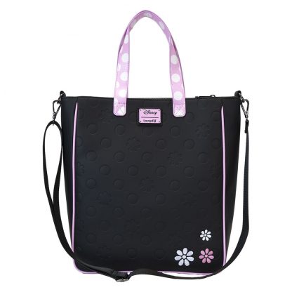 Loungefly Disney Minnie Floral Rock the Dots tote bag with coin bag - Image 4