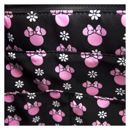 Loungefly Disney Minnie Floral Rock the Dots tote bag with coin bag - Image 8