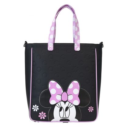 Loungefly Disney Minnie Floral Rock the Dots tote bag with coin bag - Image 10