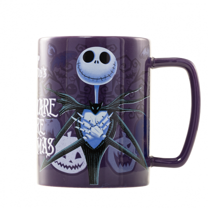 Disney Nightmare Before Christmas Mug with teddy bear cover 440ml - Image 3