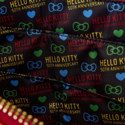 Loungefly Hello Kitty 50th Anniversary tote bag with coin bag - Image 5