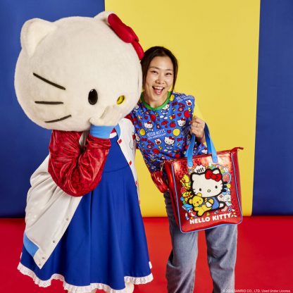 Loungefly Hello Kitty 50th Anniversary tote bag with coin bag - Image 6