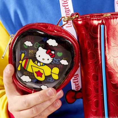 Loungefly Hello Kitty 50th Anniversary tote bag with coin bag - Image 9