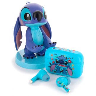 Disney Stitch Wireless Headphones & mini cable guy