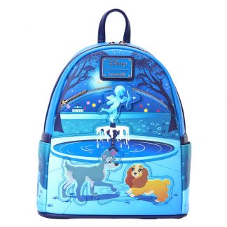 Loungefly Disney The Lady and the Tramp 70th Anniversary backpack 26cm