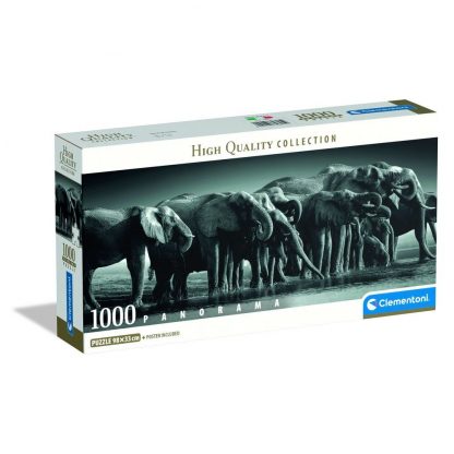 High Quality Herd of Giants Panorama puzzle 1000pcs - Image 2