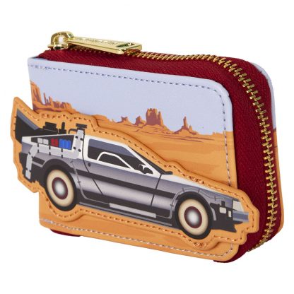 Loungefly Back to the Future 40th Anniversary Delorean Accordion card holder - Image 5