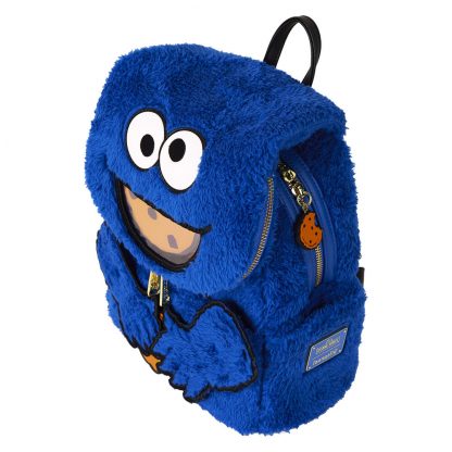Loungefly Sesame Street Cookie Monster Plush backpack + purse - Image 6