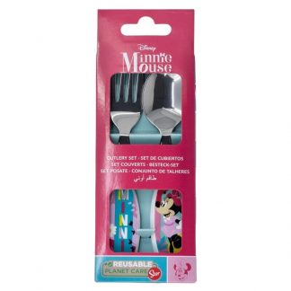 Disney Minnie Set 2 metal cutlery