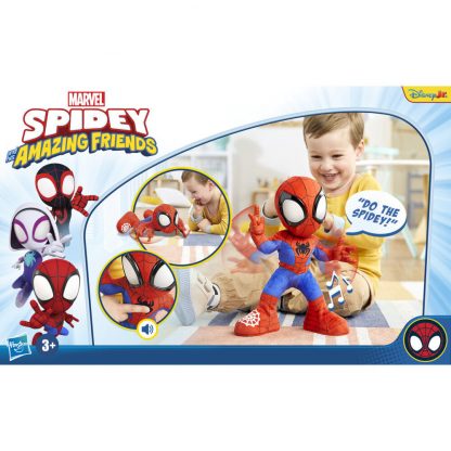 Marvel Spidey and His Amazing Friends Spidey Dances and Crawls plush doll - Image 12