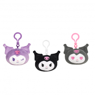 Hello Kitty Kuromi assorted plush keychain 10cm
