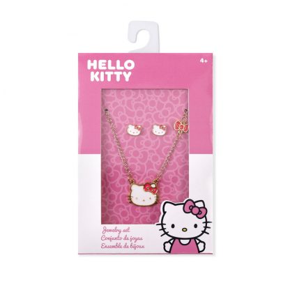Hello Kitty Set necklace + earrings - Image 4