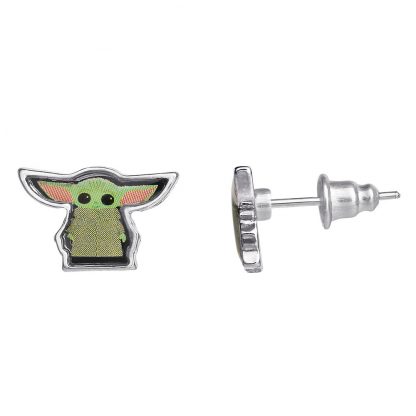 Star Wars Baby Yoda Set necklace + earrings - Image 2