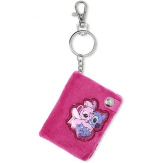 Disney Stitch & Angel notepad keychain